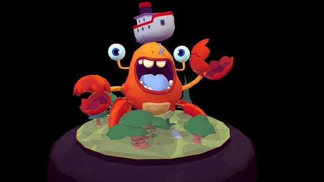 Crabby Test 3D Model