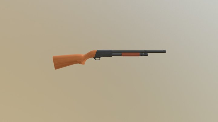 Shoot Gun 3D Model