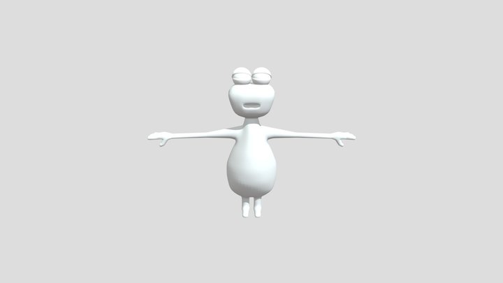 Bob the Lizard Character Model 3D Model