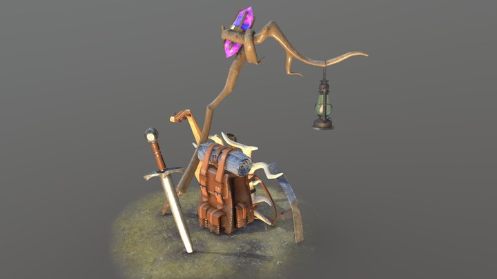 The Party at Rest 3D Model