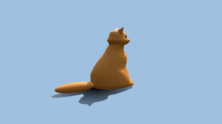 Cat 3D Model