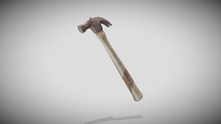 Dad's Old Hammer 3D Model