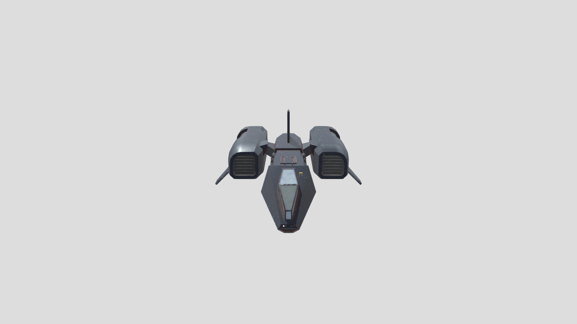 Space ship test - 3D model by Kevin Phillips (@kevinphillips) [3566be2 ...