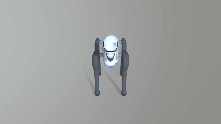 DW-04 Robotic Canine 3D Model