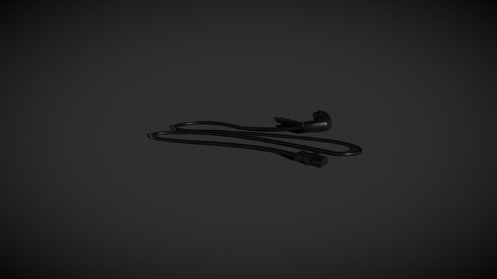 PC cable 3D Model