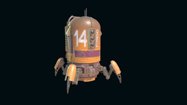 Spiderbox Adobe Exercise 3D Model