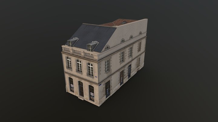 Bordeaux Corner #3 3D Model