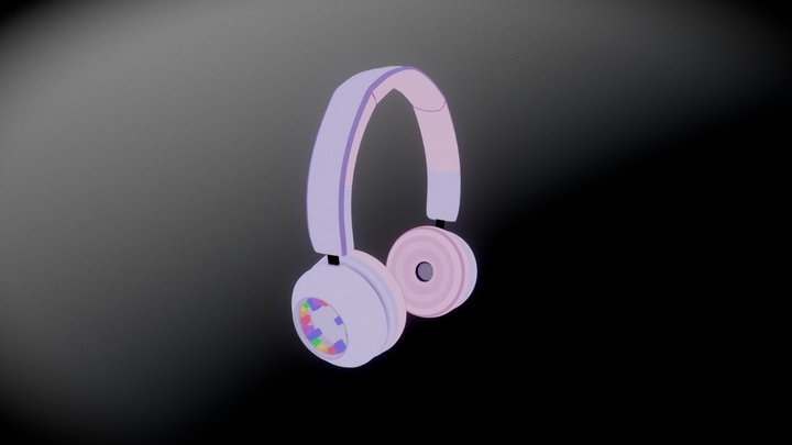 Equalizer Headphones 3D Model