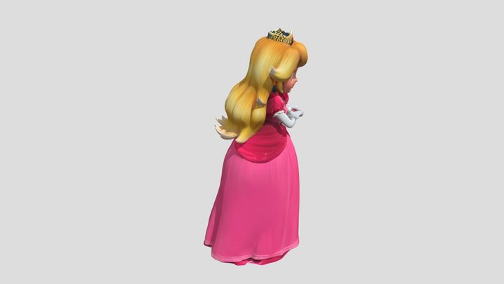 Princess Peach(2025-05-08-08-13-45) 3D Model