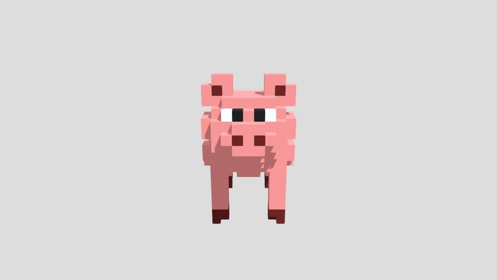 Pig 3D Model