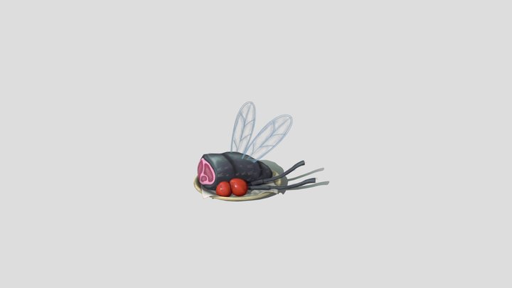 Mosquito Meat - 3D prop 3D Model