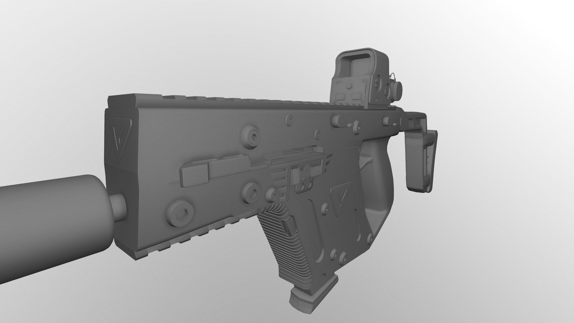 Kriss Vector - 3D model by MarkMallow (@dsergiu) [356bbd0] - Sketchfab