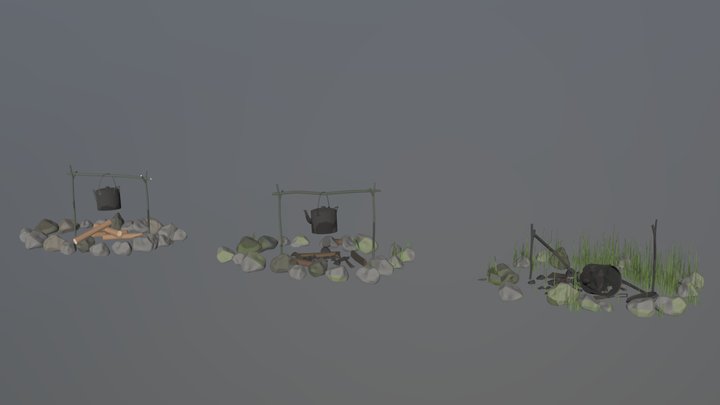 чайник xyz HW7 damage 3D Model