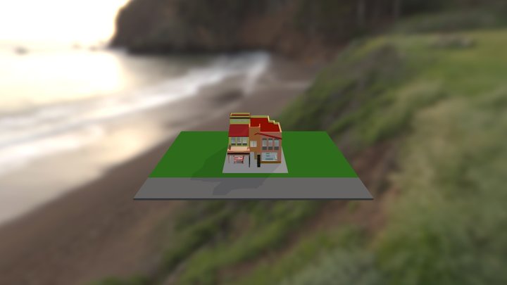 Uncle's House 3D Model