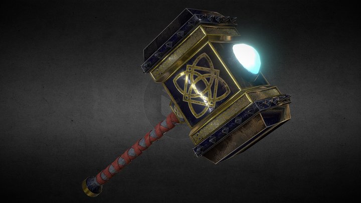 Hammer of War 3D Model