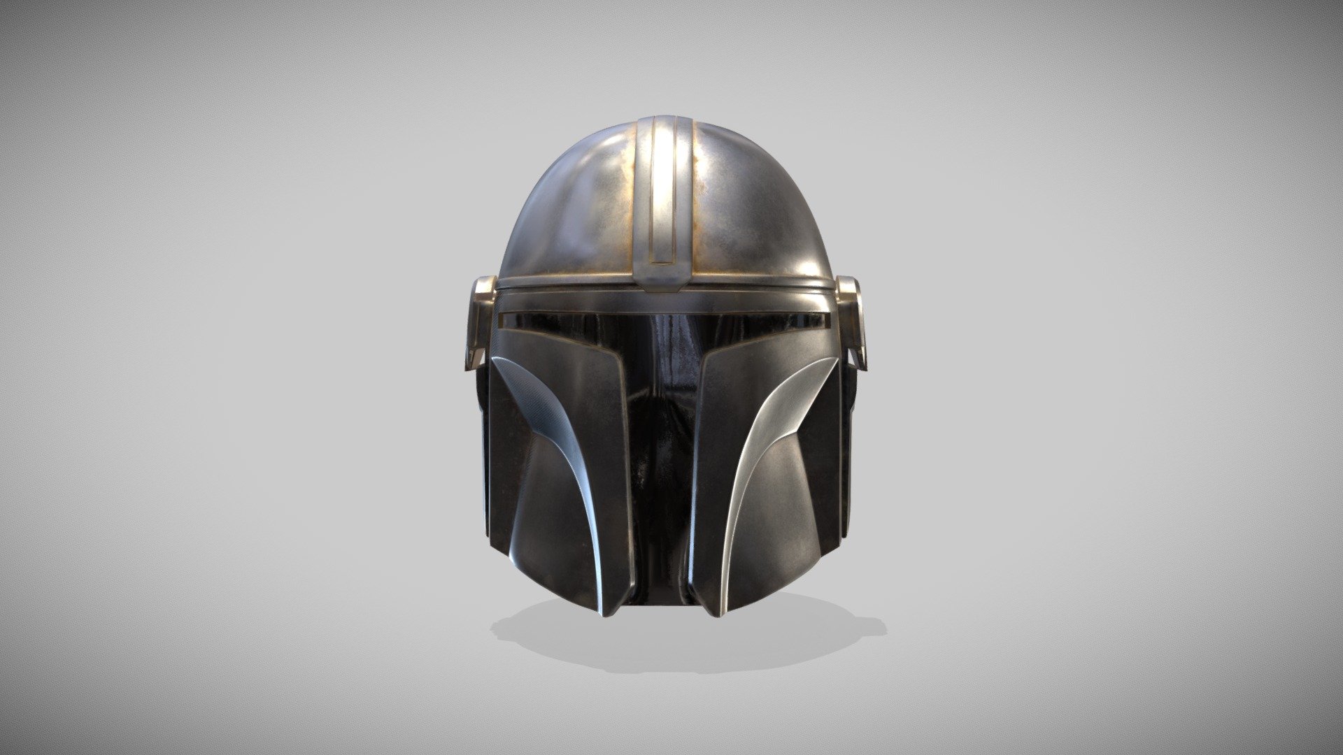 Mandalorian Helmet - 3D model by Danny-firth [356d169] - Sketchfab