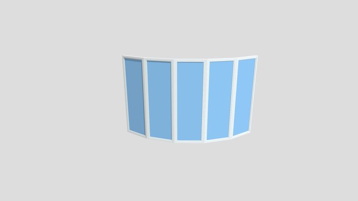 Bow Window 3D Model