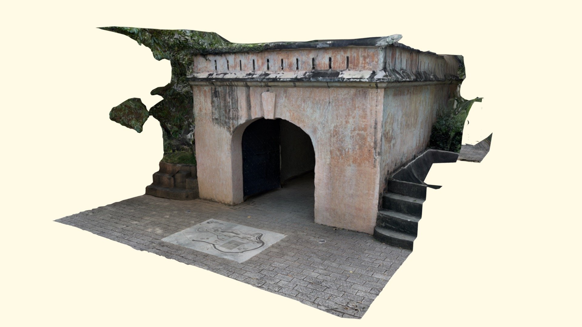 Fort Canning - Fort Gate & Gothic Gates