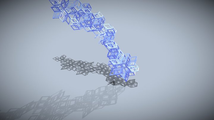 Penrose Model by ruled solid data 3D Model
