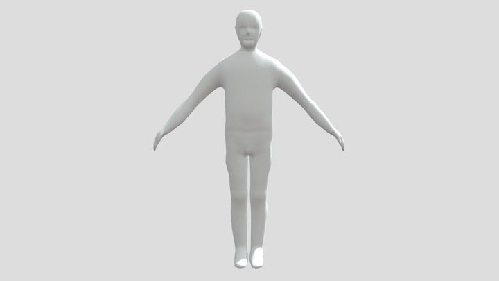 My summer car kid rigged 3D Model
