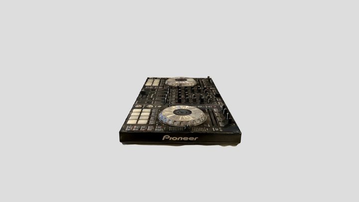 Pioneer DJ Turntables 3D Model