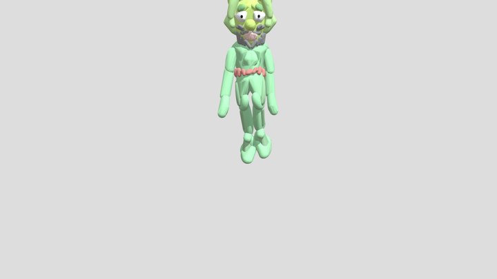 Catwalk Walk Turn 180 Tight 3D Model