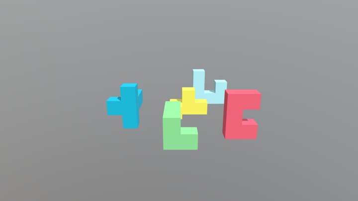 Puzzle Cube Challenge (Not Rubik's Cube) 1 3D Model
