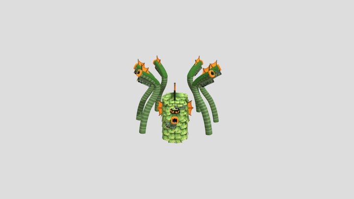 PC Computer - Rec Room - Bog Monster 3D Model