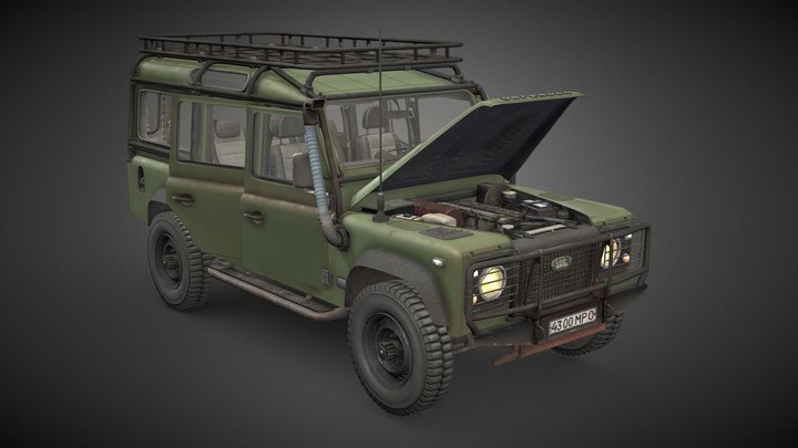 Defender - Dayz Bastard 3D Model