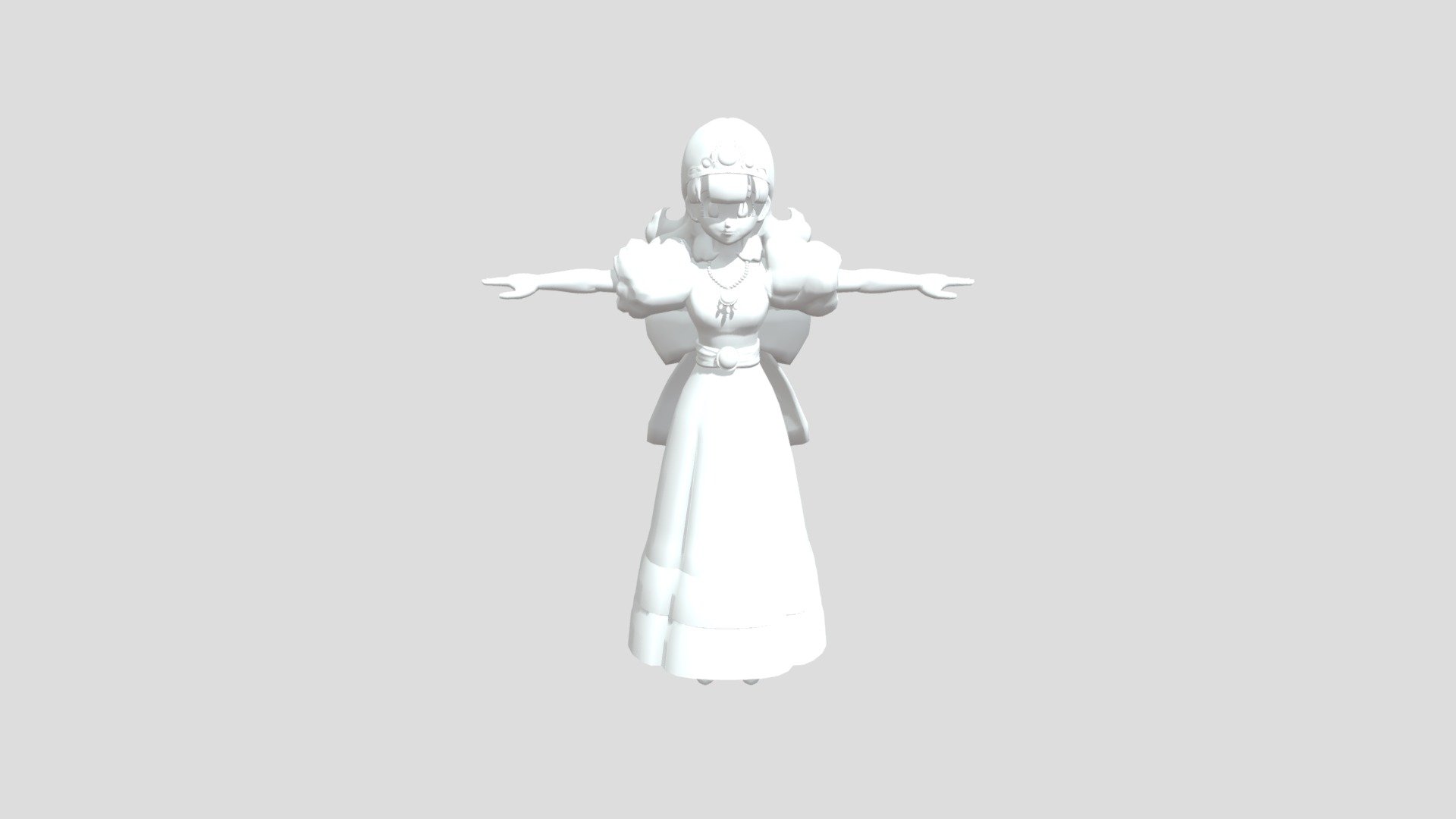 dragonquest Princess Laura/Gwealin mesh mod