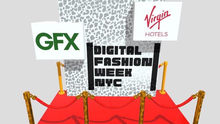GFX, Virgin Hotels, and DFW Red cARpet 3D Model