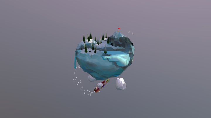 Holiday Island 3D Model