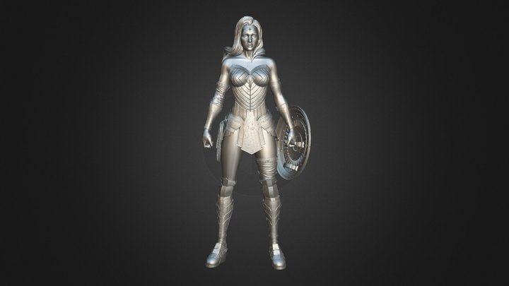 Wonder Woman 3D Model 3D Model
