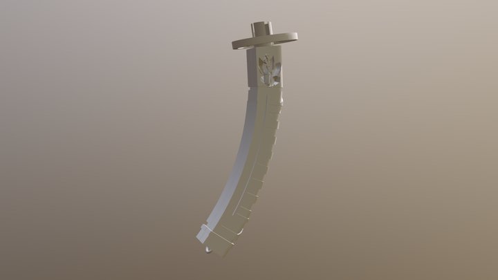 Handle MANDALORIAN SABER 3D Model