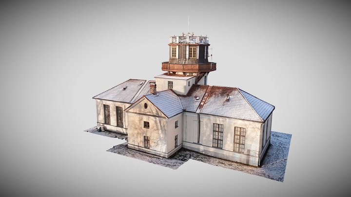 Tartu Old Observatory 3D Model
