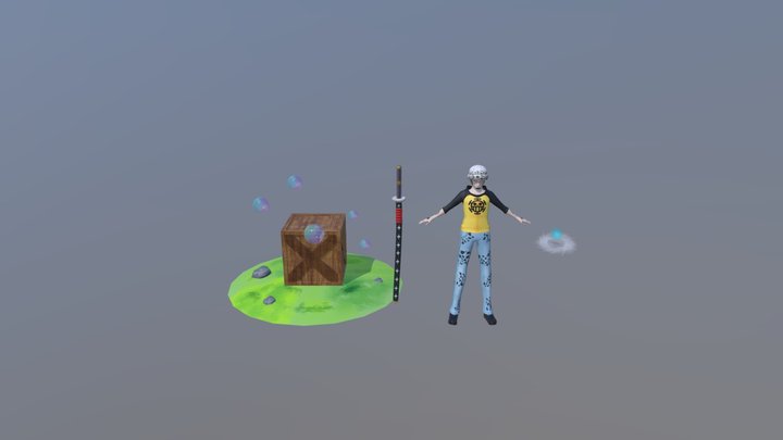 Trafalgar D. Water Law 3D Model