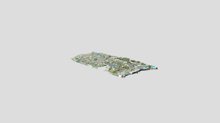 청통면 우천리 3D Model