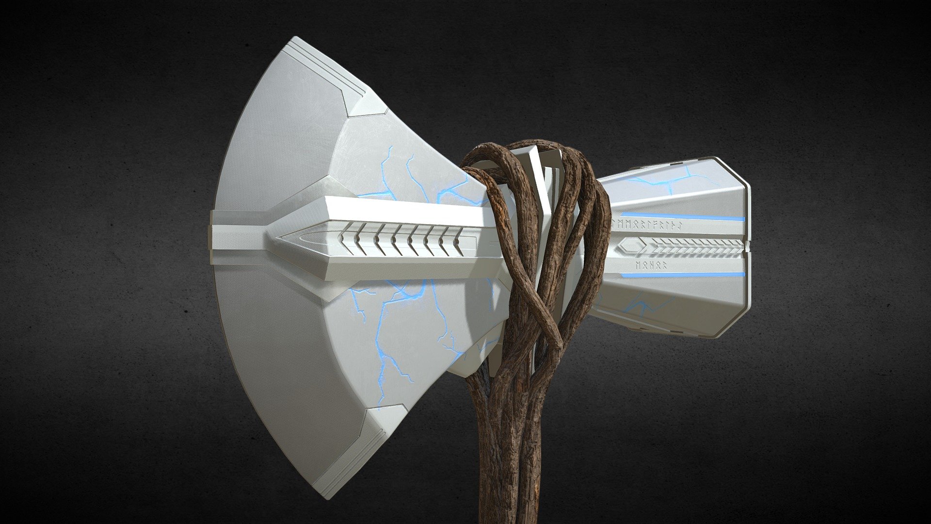 Marvel - Stormbreaker - Thor - 3D Model By Jamie Plowman (@9PLOWJ91 ...