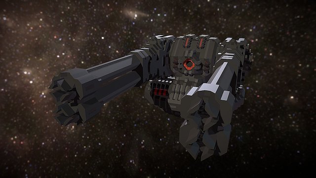 NDS - Prototype 541 Light Turret LT-V1DEF 3D Model