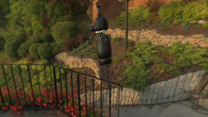 Damaged Bonnie 3D Model