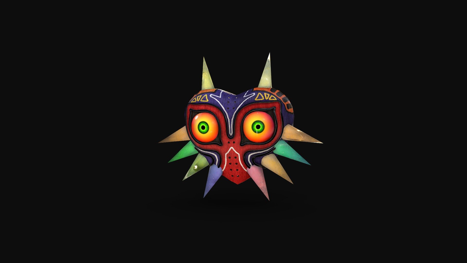 Majora's Mask - Download Free 3D model by pau_alma_3D [357aea7] - Sketchfab
