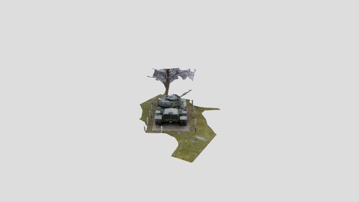 Tank 3D Scan 3D Model