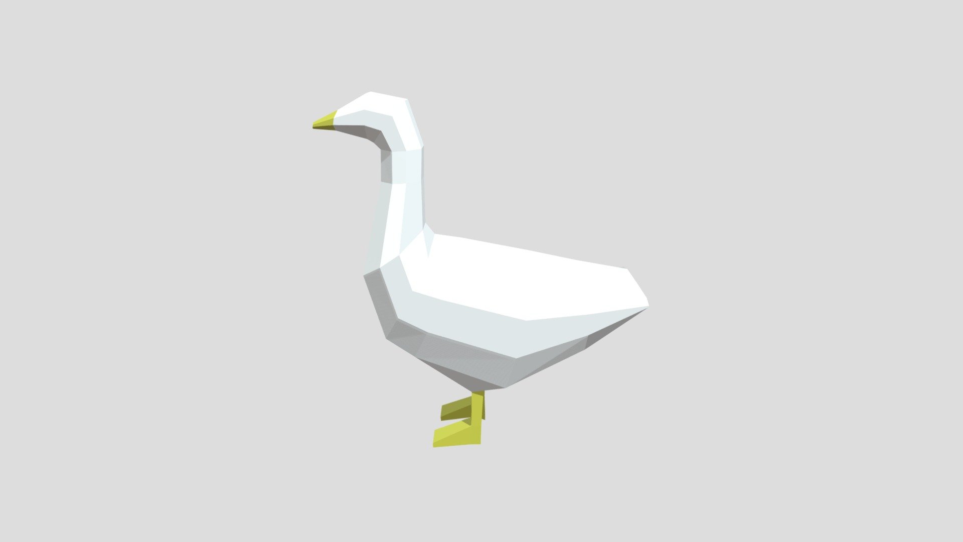 гусь - Download Free 3D model by avaraksin15 [357d206] - Sketchfab