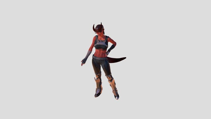 Luna 3D Model