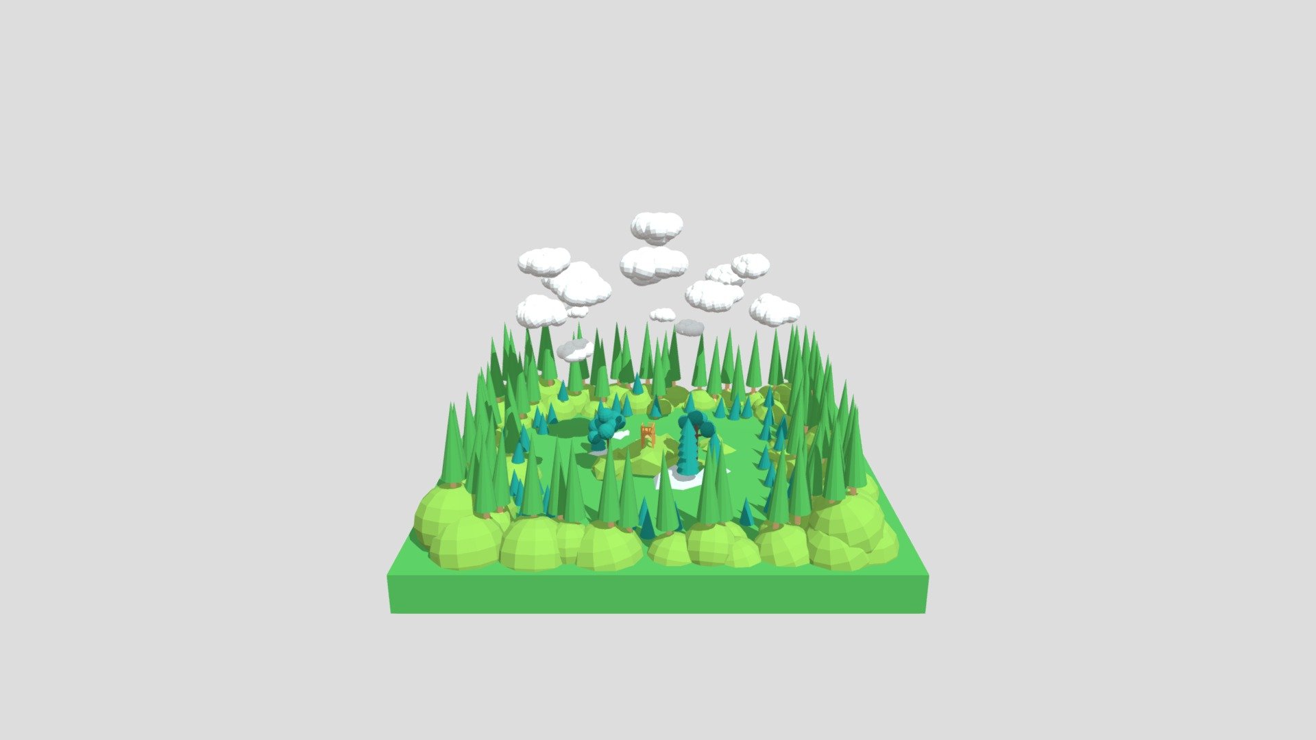 Park - 3D model by Kiki1312 [357de39] - Sketchfab