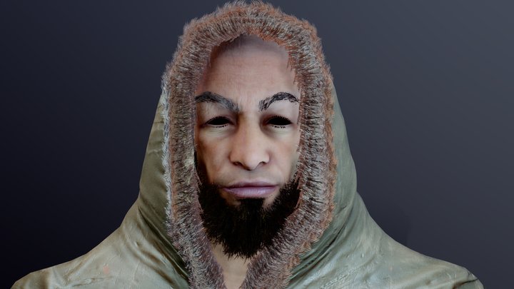 Cave Man SF_LP 3D Model