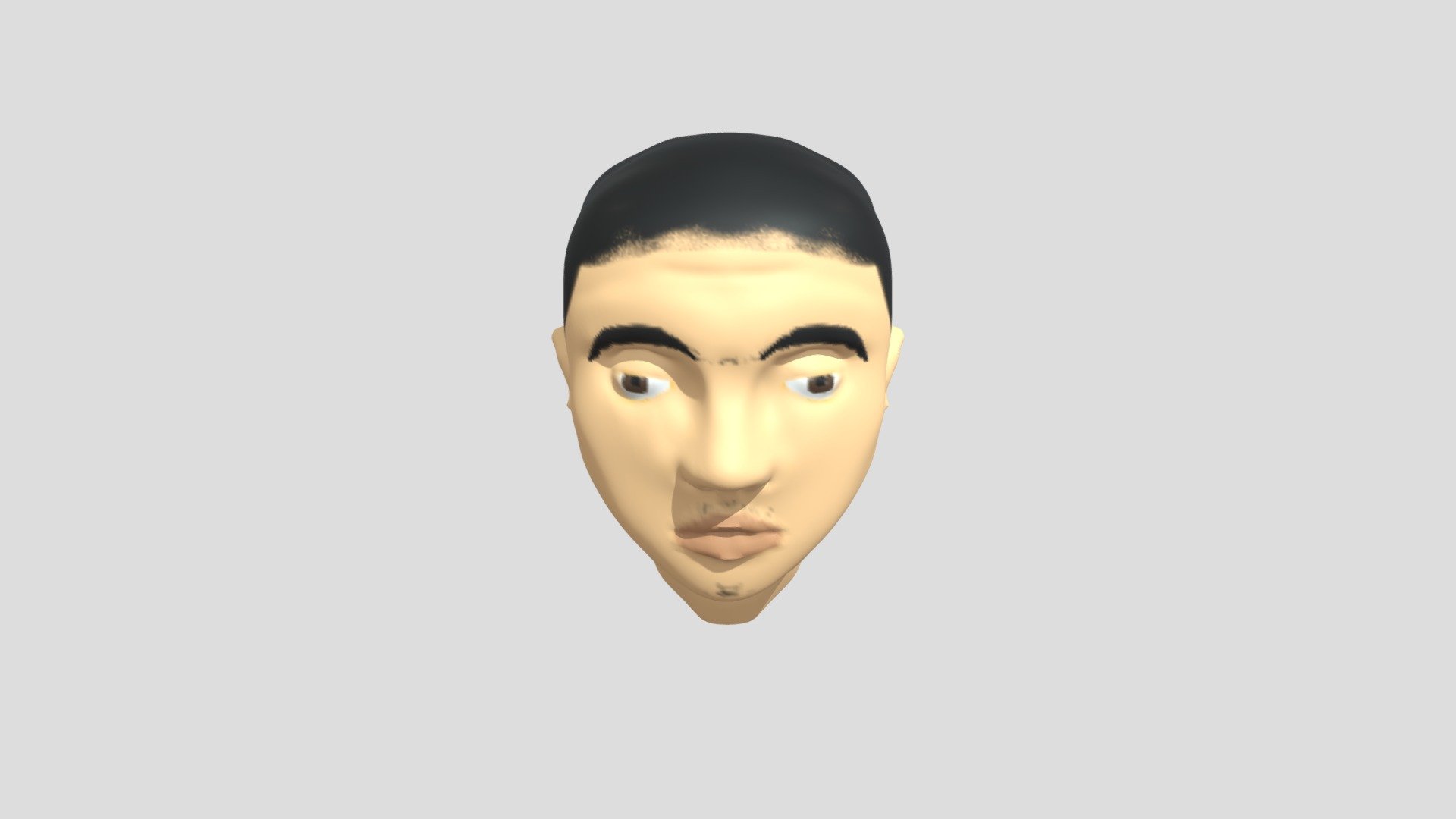 Dollar Store Mr. Bean 3D model by camtob [357f324] Sketchfab