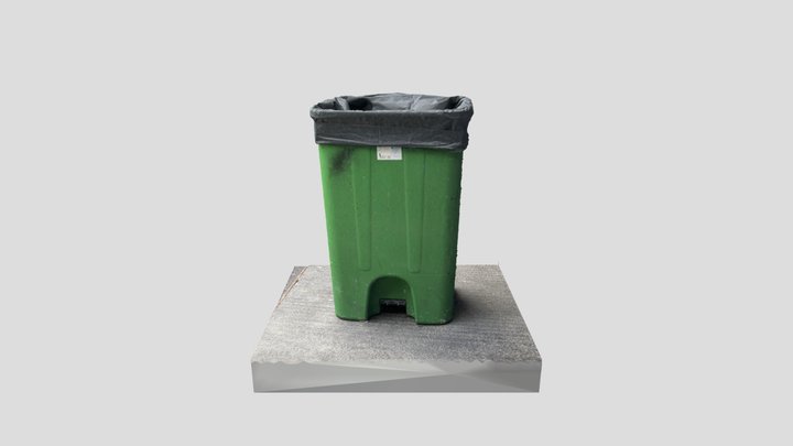 Trash Bin | Mgx 3D Model