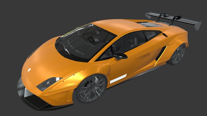 Lamborghini Gallardo lp560 3D Model