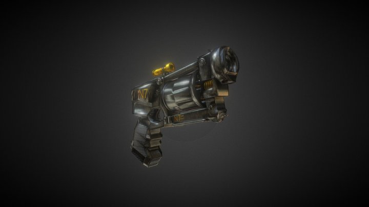 N7 (BAD BOYS'S GUN) 3D Model